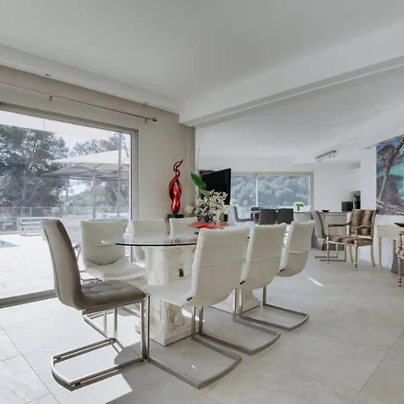 Lagon Bleu Superb Modern With 360 View On The Hills Villa Vallauris