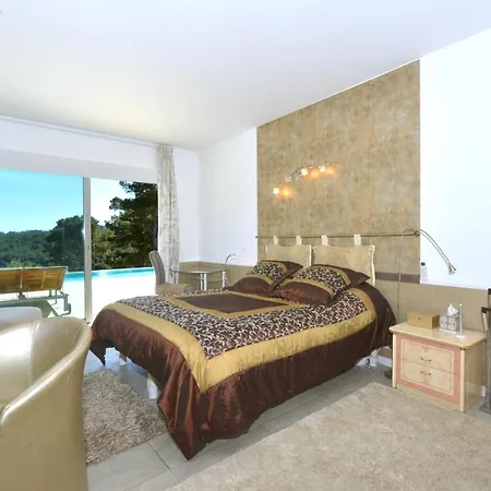Lagon Bleu Superb Modern With 360 View On The Hills Villa