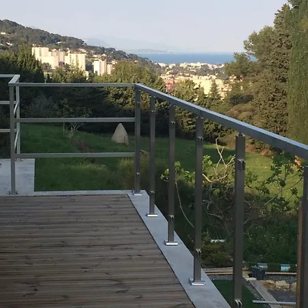 Lagon Bleu Superb Modern With 360 View On The Hills Villa